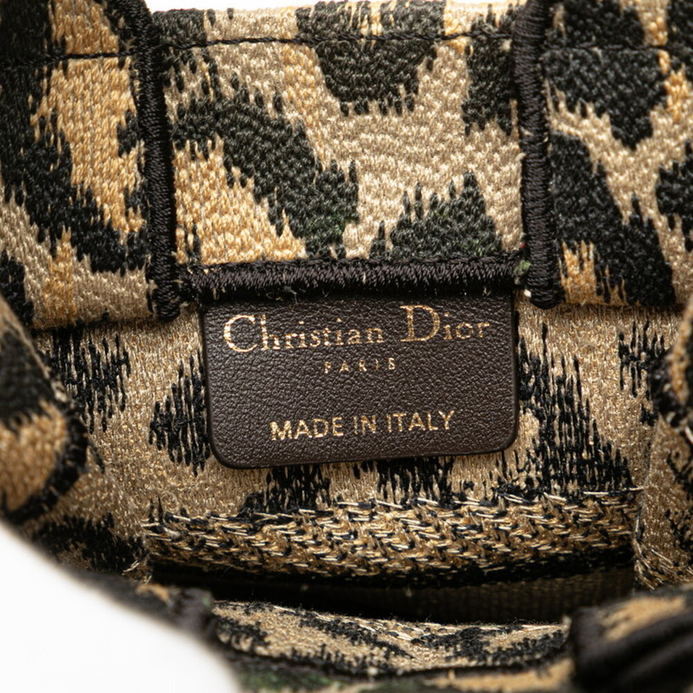 CHRISTIAN DIOR Black Canvas Shoulder Bag - Picture 8 of 9